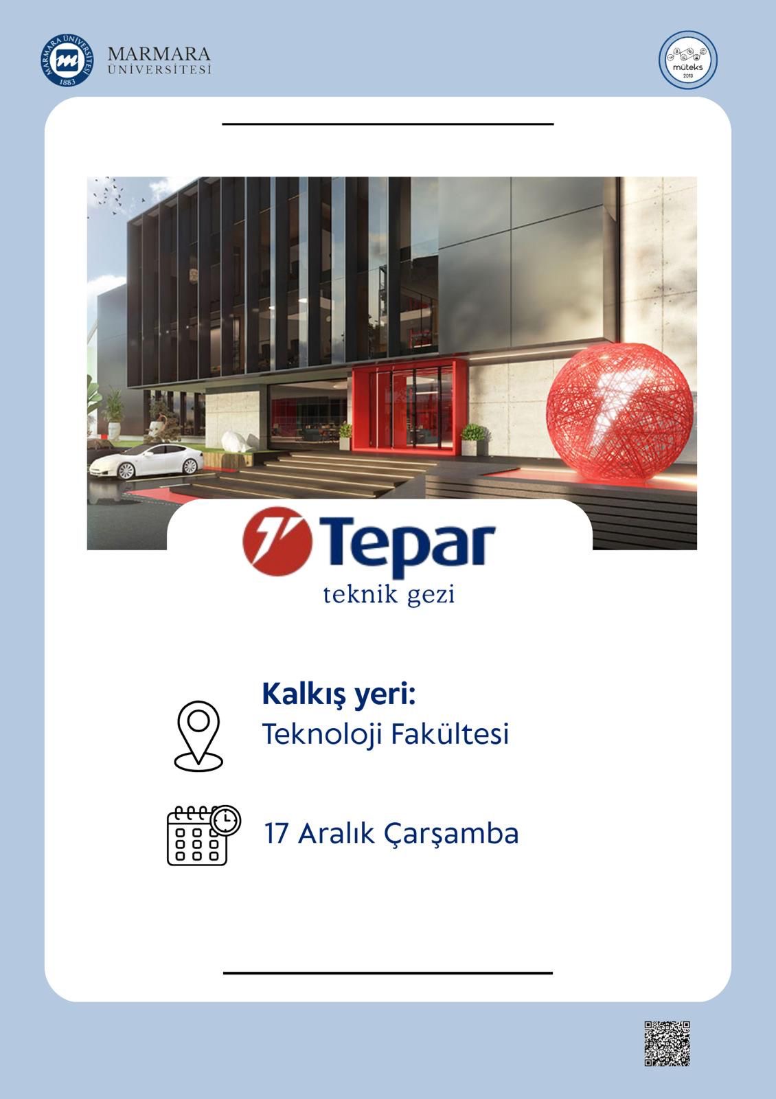 -Tepar Teknik Gezi
Üniversite Dışı - Atatürk Mahallesi, Celal Bayar Cd. No:1, 34285 Hacımaşlı Köyü/Arnavutköy/İstanbul Tepar Tekstil - 17.12.2025 09:00:17:00