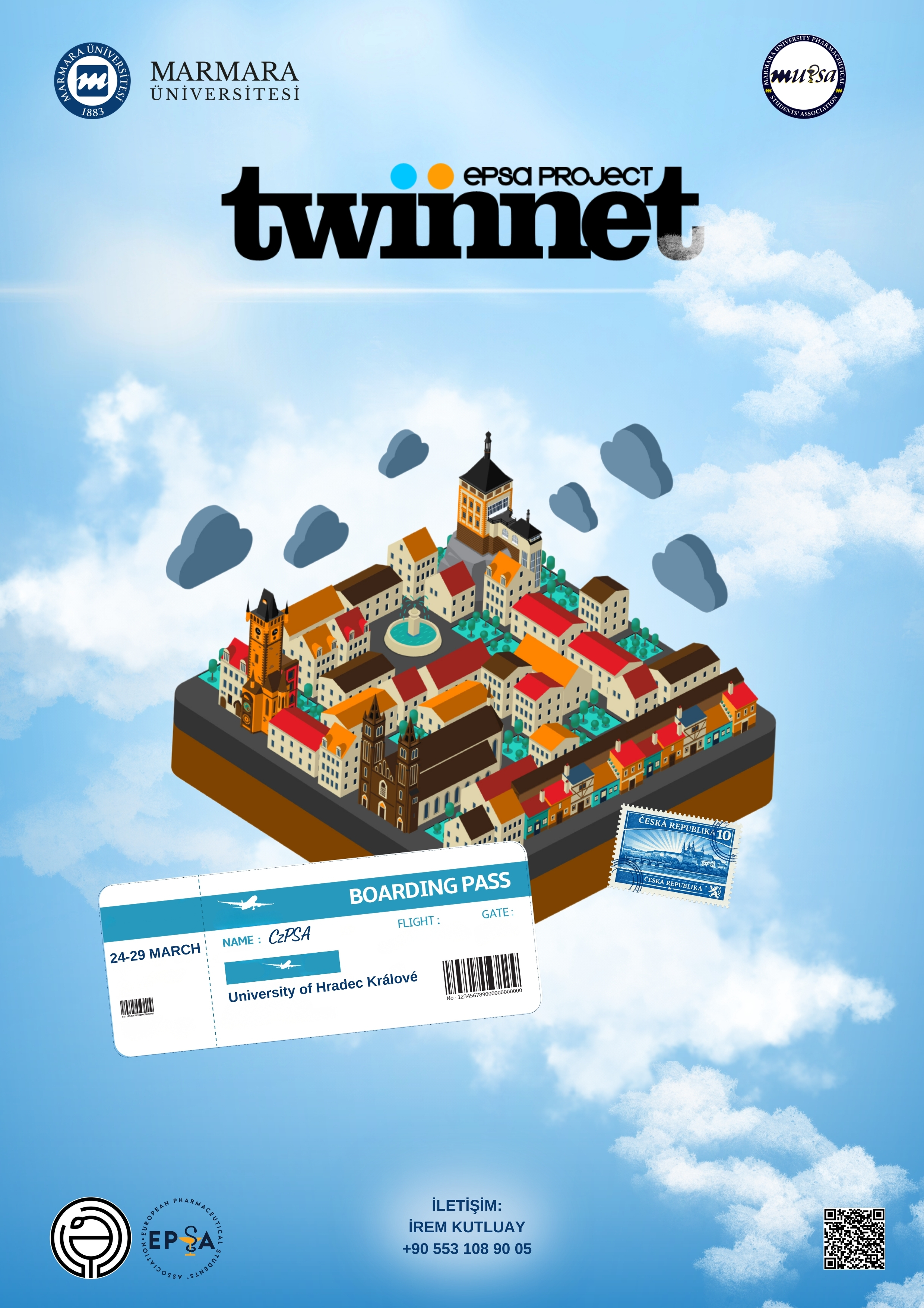 -Twinnet 2026
Üniversite Dışı - Prag/Çekya - 24.03.2026 09:00:18:00