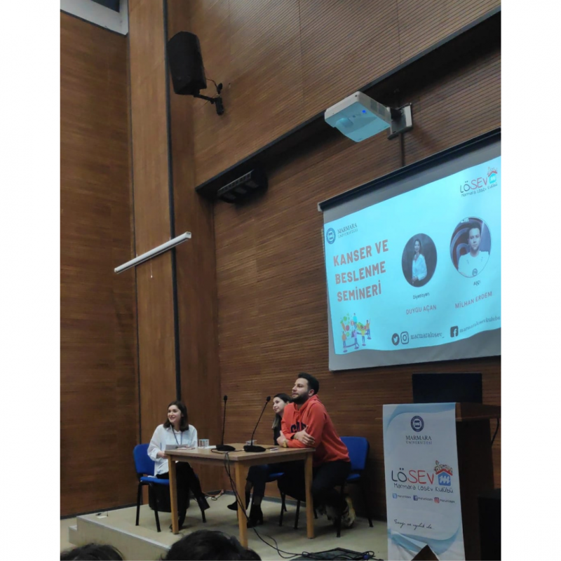 Marmara Lösev Kulübü-Kanser ve Beslenme Semineri Marmara Lösev Kulübü