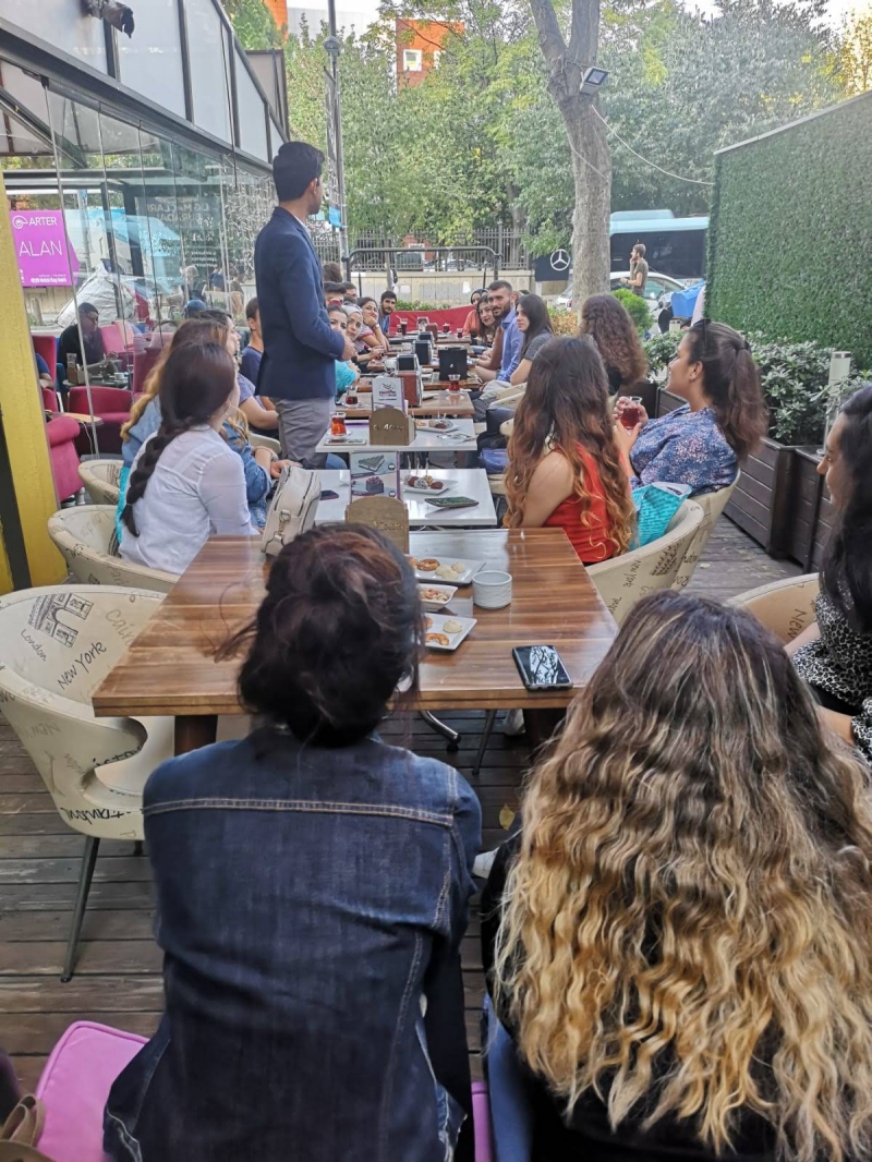 Genç Ekonomistler Kulübü-Tanışma Ve Sohbet çayı Genç Ekonomistler Kulübü
