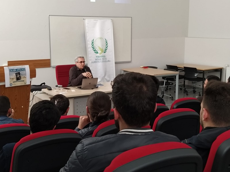 Marmara İnsan Hak ve Hürriyetleri Kulübü-Waldo Sen Neden Burada Değilsin Kitabı tahlili Marmara İnsan Hak ve Hürriyetleri Kulübü