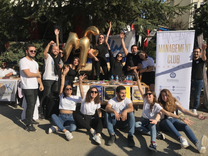 Yönetim Kulübü-Kulüp Tanıtım Standı Yönetim Kulübü