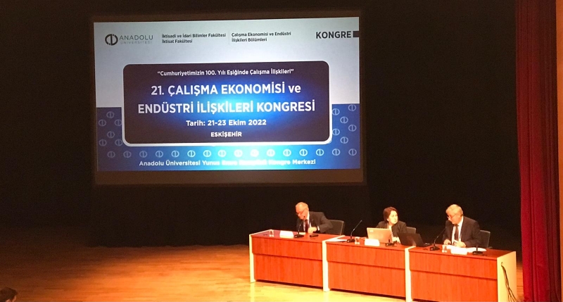 21. Çalışma Ekonomisi ve Endüstri İlişkileri Kongresine Katılım 