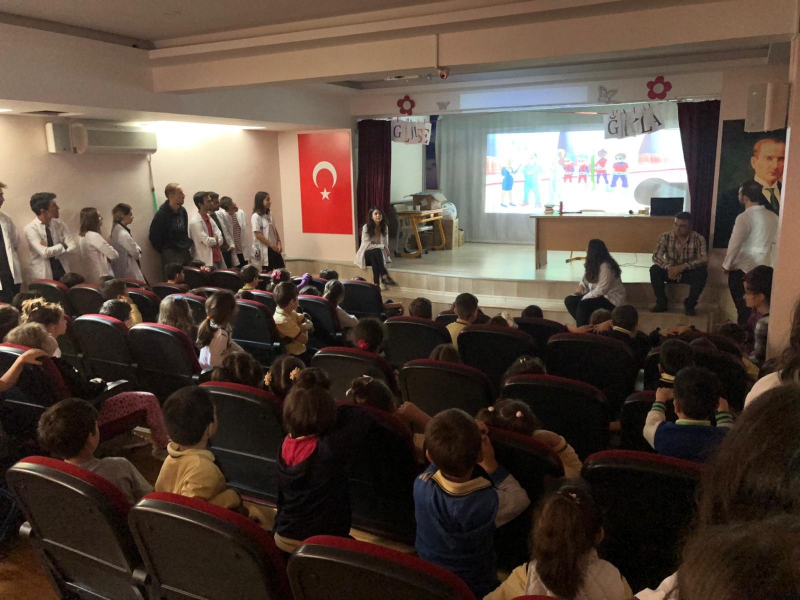 Diş Hekimliği Fakültesi Toplum Sağlığı Çalışmaları Kulübü-Nezahat Aslan Ekşioğlu İlkokulu'nda Gerçekleşecek Olan Ağız Ve Diş Sağlığı Eğitimi Diş Hekimliği Fakültesi Toplum Sağlığı Çalışmaları Kulübü