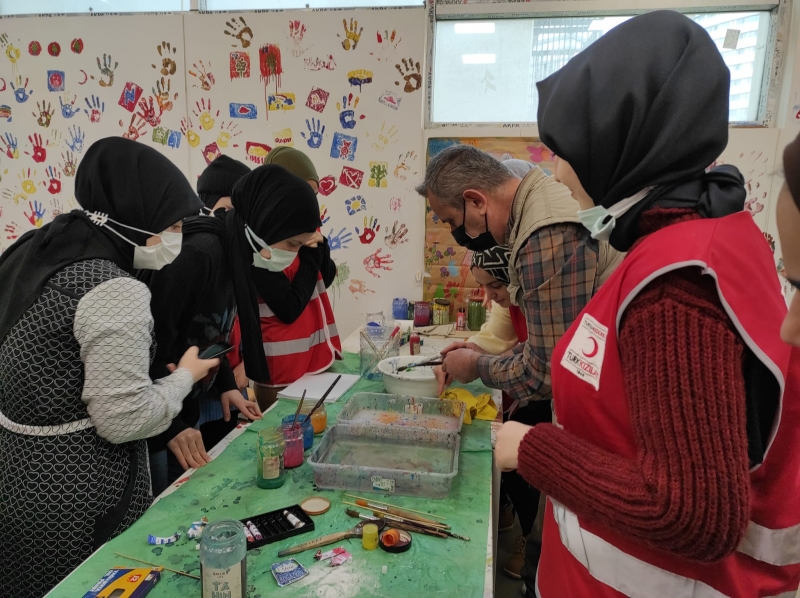 Marmara Üniversitesi Türk Kızılay Kulübü-Geleneksel Türk El Sanatları Atölyesi Marmara Üniversitesi Türk Kızılay Kulübü