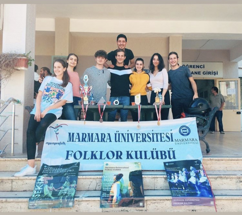 Folklor Kulübü-Marmara Üniversitesi Folklor Kulübü Tanıtım Standı Folklor Kulübü