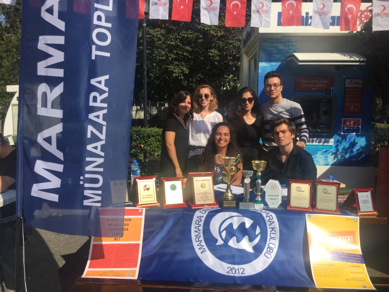 Marmara Münazara Kulübü-Tanıtım Amaçlı Yerleşkelerde Stant Açmak Marmara Münazara Kulübü