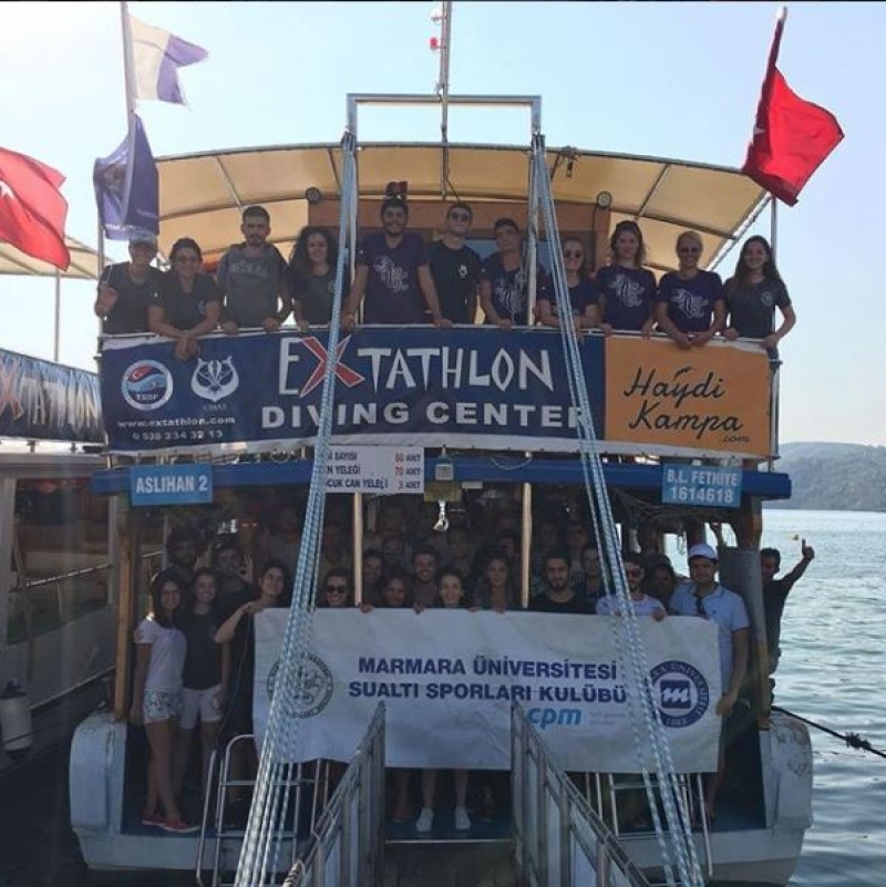 Marmara Üniversitesi Su Altı Sporları Kulübü-Dalış Gezisi Marmara Üniversitesi Su Altı Sporları Kulübü