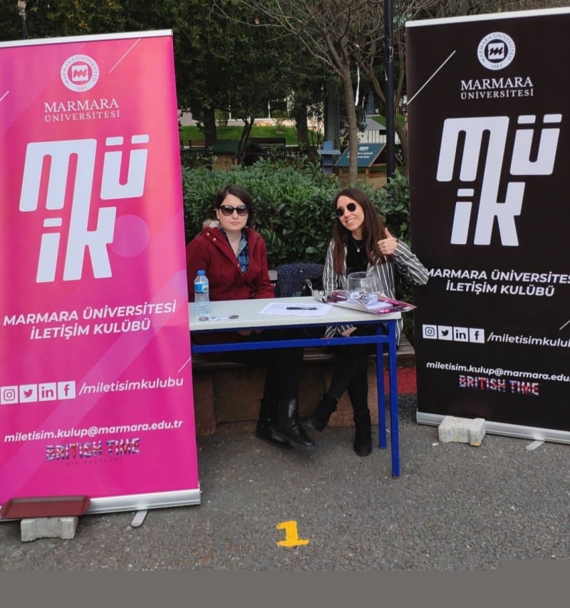 Marmara Üniversitesi İletişim Kulübü-Kulüp Tanıtımı ve Üye Kaydı Marmara Üniversitesi İletişim Kulübü