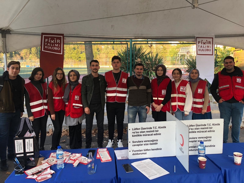 Beykoz Kampüsü'nde Kan Bağışı Çadırı