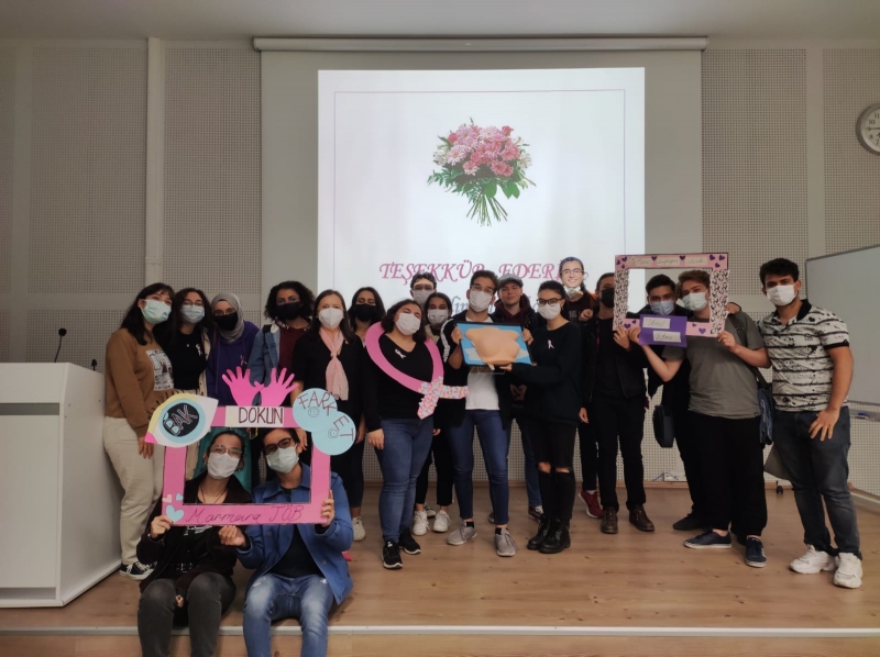 Marmara Üniversitesi Türk Tıp Öğrencileri Birliği Kulübü-Meme Kanseri Farkındalığı Etkinliği Marmara Üniversitesi Türk Tıp Öğrencileri Birliği Kulübü