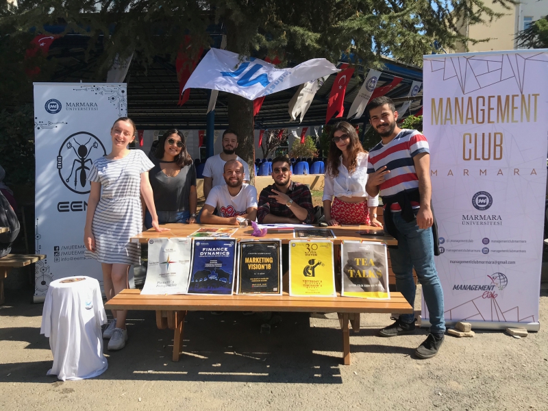 Yönetim Kulübü-Kulüp Tanıtım Standı Yönetim Kulübü