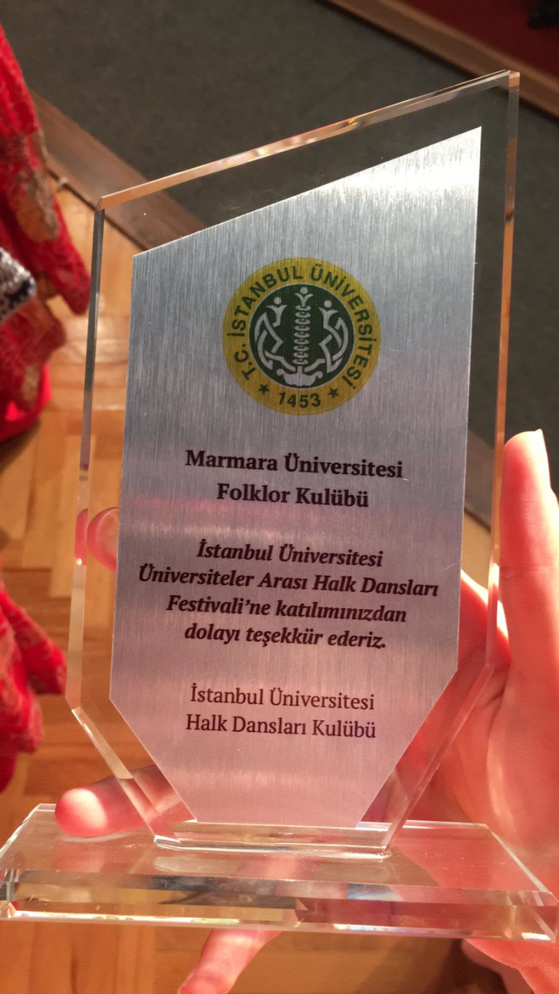 Folklor Kulübü-İstanbul Üniversitesi Halk Danları Şenliği Folklor Kulübü