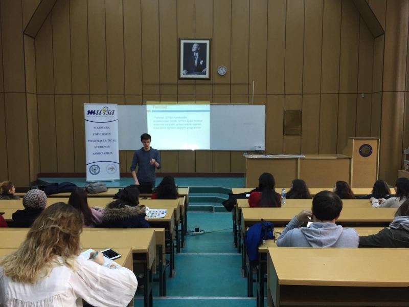 Marmara Üniversitesi Eczacılık Öğrencileri Birliği Kulübü-Epsa ve Mupsa Tanıtım Sunumu Marmara Üniversitesi Eczacılık Öğrencileri Birliği Kulübü