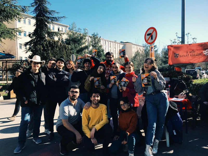 9.Köy Sanat Kulübü-Kulüp Tanıtımı ve Üye Kaydı 9.Köy Sanat Kulübü