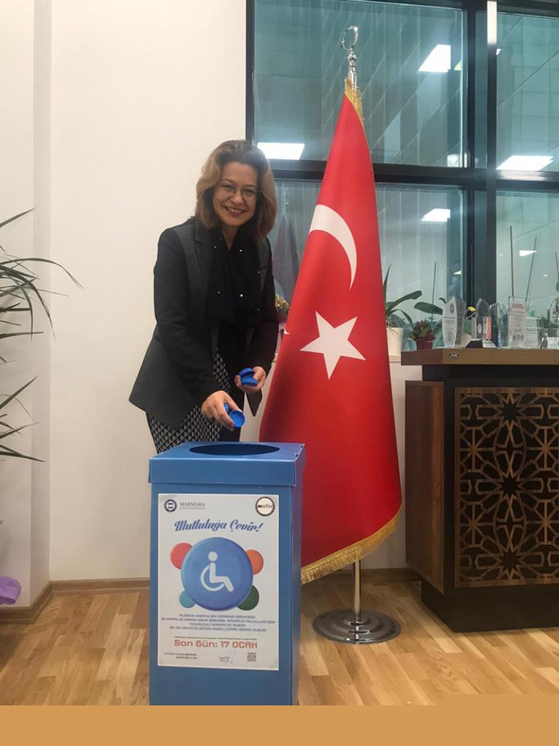 Marmara Üniversitesi Eczacılık Öğrencileri Birliği Kulübü-Plastik Kapak Toplama Projesi Marmara Üniversitesi Eczacılık Öğrencileri Birliği Kulübü