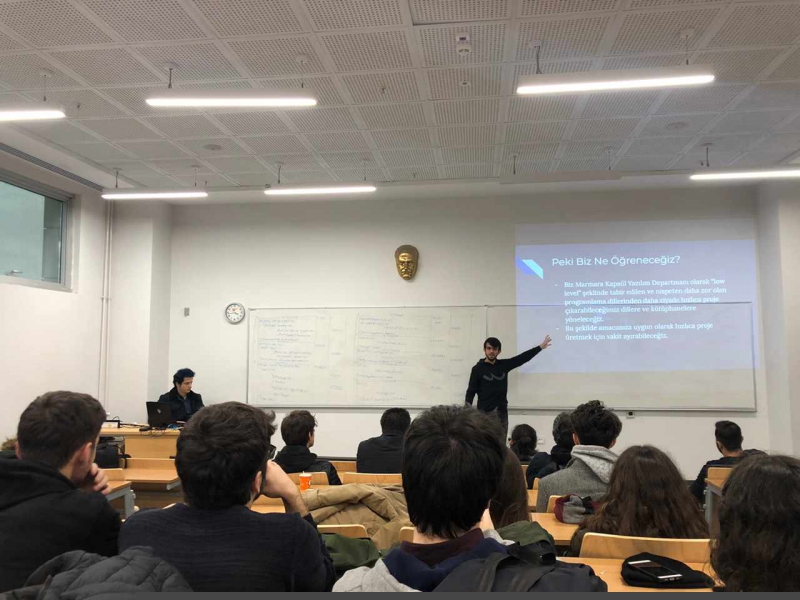 Marmara Kapsül Kulübü-Marmara Kapsül Kulübü Yazılım Departmanı Tanışma ve Bilgilendirme Toplantısı Marmara Kapsül Kulübü