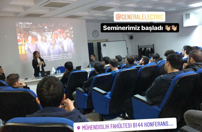 Makine Mühendisliği Kulübü-General Electric Edison Engineering Development Program Tanıtımı Makine Mühendisliği Kulübü