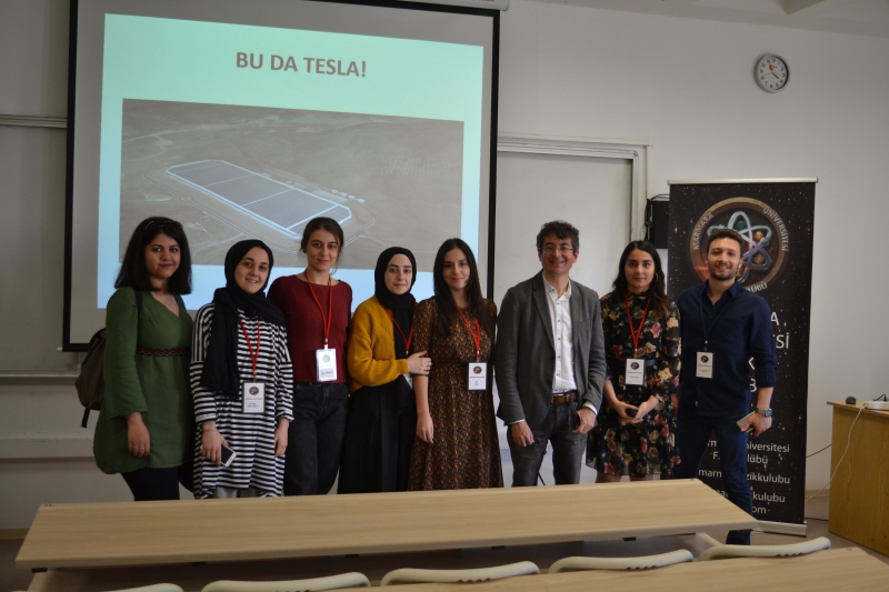 Marmara Fizik Kulübü-Dijital Gelecek, Nesnelerin İnterneti, Yapay Zeka, Blockchain Marmara Fizik Kulübü