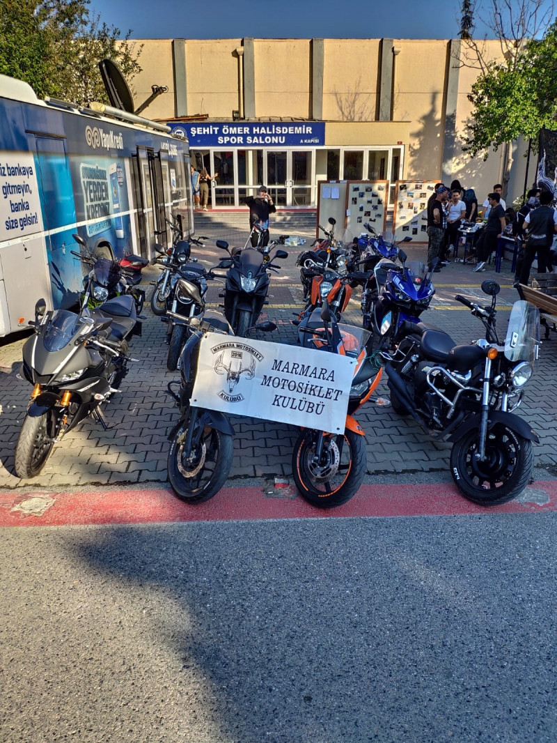 Marmara Motosiklet Kulübü Tanıtım Standı