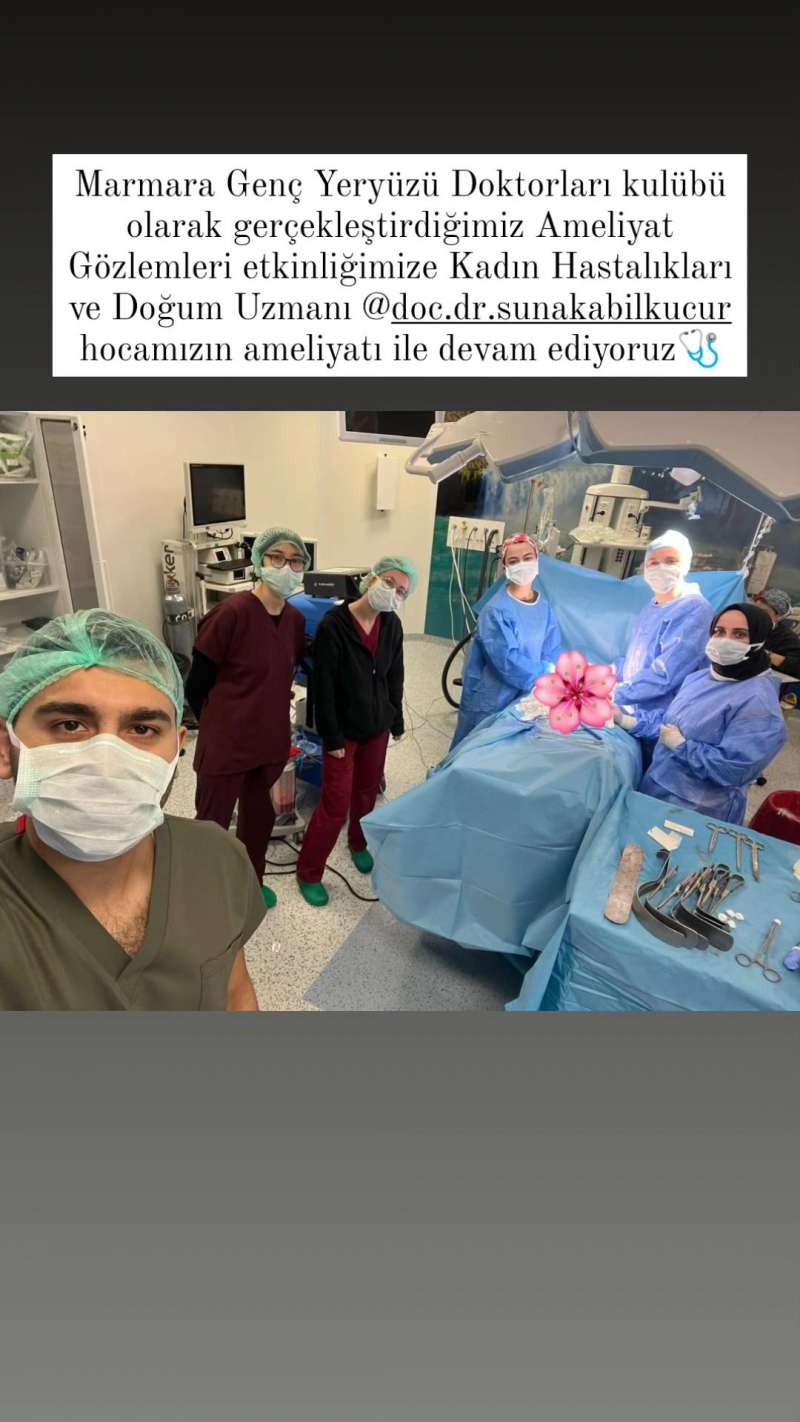 Marmara Genç Yeryüzü Doktorları Ameliyat Gözlemi
