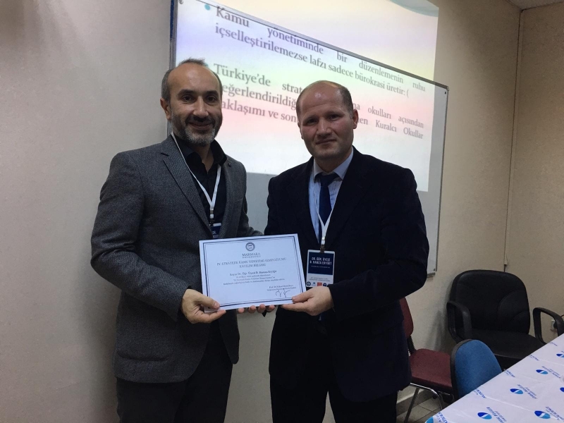 Marmara Üniversitesi Sosyal Araştırmalar Öğrenci Topluluğu Kulübü-VI. Stratejik Kamu Yönetimi Sempozyumu Marmara Üniversitesi Sosyal Araştırmalar Öğrenci Topluluğu Kulübü