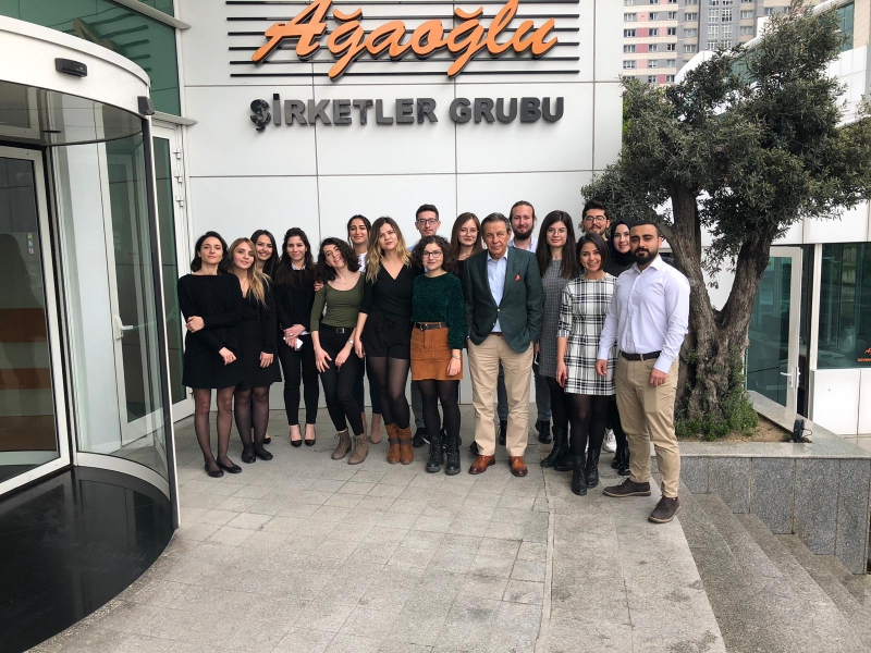 Hukuk Ve Diplomasi Kulübü-Ağaoğlu Şirketler Grubunun Hukuk Departmanına Gezi Hukuk Ve Diplomasi Kulübü