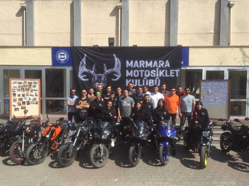 Marmara Motosiklet Kulübü Tanıtım Standı