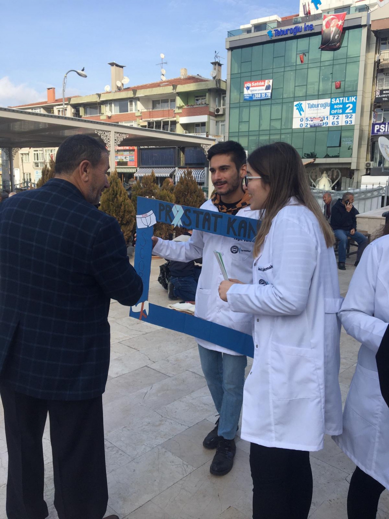 Marmara Üniversitesi Türk Tıp Öğrencileri Birliği Kulübü-Prostat Kanseri Farkındalık Saha Etkinliği Marmara Üniversitesi Türk Tıp Öğrencileri Birliği Kulübü